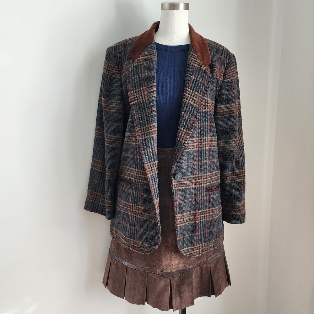 Suede Brown Skirt - Picture 16 of 16